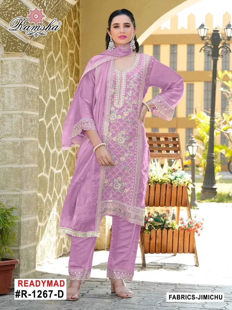 R 1267 Nx A To D By Ramsha Jimi Choo Pakistani Readymade Suits Wholesale Online